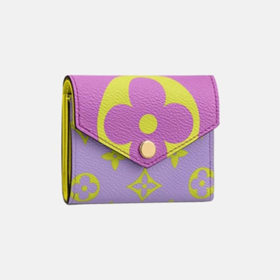Louis Vuitton 2019 Ladies Monogram Zoe Wallet - 루이비통 여성용 모노그램 조에 월릿 LOUW0011x.Size(9.5cm).핑크+퍼플
