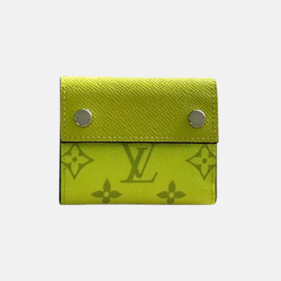 Louis Vuitton 2019 Discovery Compact Wallet M67621 - 루이비통 남여공용 디스커버리 컴팩트 월릿 LOUW0013.Size(9.7cm).옐로우