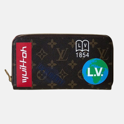 Louis Vuitton 2019 Zippy Wallet M67824 - 루이비통 남여공용 지피 월릿 LOUW0032.Size(19.5cm).브라운