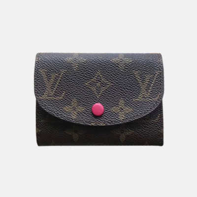 Louis Vuitton 2019 Ladies Monogram Rosalie Coin Purse M41939 - 루이비통 모노그램 로잘리 코인 퍼스 LOUW0098.Size(12CM),핫핑크핀