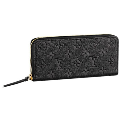 Louis Vuitton 2024 Ladies Monogram Clemence Zippy Wallet M63920 -  루이비통 모노그램 클레망스 지피 월릿 장지갑 LOUW0101.Size(20CM).블랙