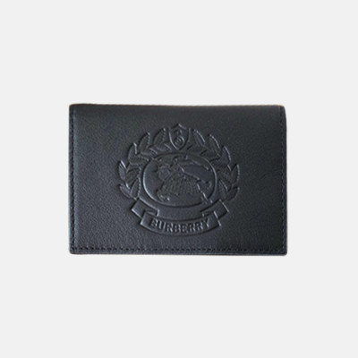 Burberry 2019 Leather Wallet - 버버리 여성용 레더 반지갑 BURW0025.Size(13CM).블랙