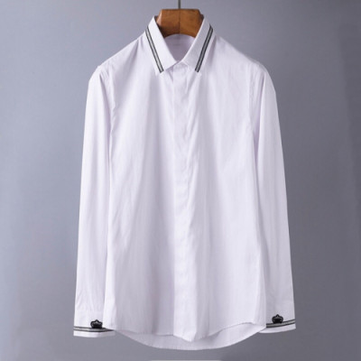 Dolce&Gabbana 2019 Mens Logo Slim Fit Cotton Tshirt - 돌체앤가바나 남성 로고 슬림핏 코튼 셔츠 Dol0209x.Size(m- 3xl).3컬러(화이트골드/화이트실버/블랙)