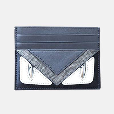 Fendi 2019 Leather Card Purse - 펜디 남여공용 레더 카드 퍼스 FENW0004.Size(10.5cm).그레이