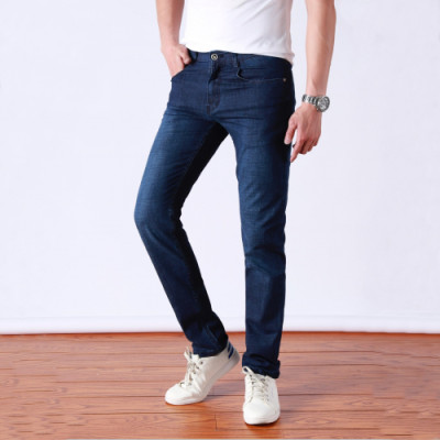 [클래식]Burberry 2019 Mens Logo Slim Fit Denim Pants - 버버리 남성 로고 슬림핏 데님 팬츠 Bur0800x.Size(29 - 42).블루