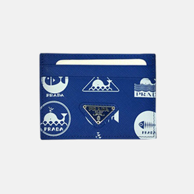 Prada 2019 Saffiano Card Purse - 프라다 사피아노 남여공용 카드 퍼스 PRAW0003,7.5CM.블루