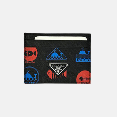 Prada 2019 Saffiano Card Purse - 프라다 사피아노 남여공용 카드 퍼스 PRAW0005,7.5CM.블랙