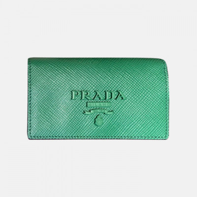 Prada 2019 Saffiano Card Holder 1MC122 - 프라다 사피아노 남여공용 카드 홀더 PRAW0043. 11CM.그린