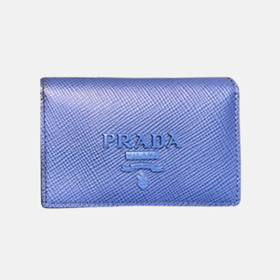 Prada 2019 Saffiano Card Holder 1MC122 - 프라다 사피아노 남여공용 카드 홀더 PRAW0046. 11CM.블루