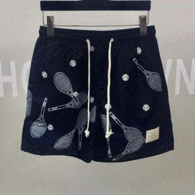 Thom Browne 2019 Mens Casual Logo Training Short Pants - 톰브라운 남성 캐쥬얼 로고 트레이닝 반바지 Tho0105x.Size(m - 2xl).네이비