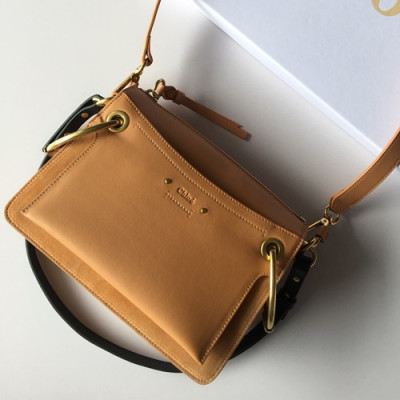 Chole 2019 Roy Leather Shoulder Bag, 25/32cm -  끌로에 2019 로이 레더 숄더백,CLB0093,25/32cm,옐로우카멜