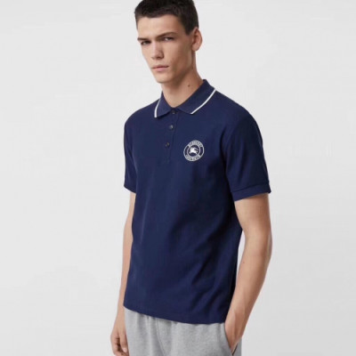 Burberry 2019 Mens Business Polo Short Sleeved Tshirts - 버버리 남성 비지니스 폴로 반팔티 Bur0810x.Size(m - 3xl).네이비
