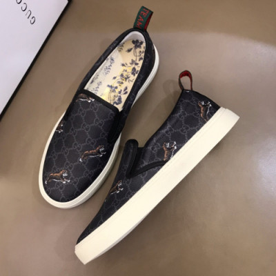 Gucci 2019 Mens GG Ophidia Slip-on - 구찌 남성 GG 오피디아 슬립온 Guc01153x.Size(240 - 270).블랙