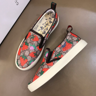 Gucci 2019 Mens strawberry GG Ophidia Slip-on - 구찌 남성 딸기 GG 오피디아 슬립온 Guc01157x.Size(240 - 270).레드