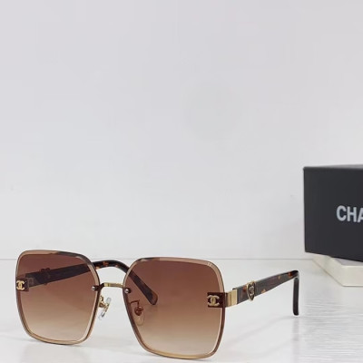 Chanel 2024 Mm/Wm Trendy Metal Frame Sunglasses - 샤넬 남/녀 트렌디 메탈 프레임 선글라스 Cnl0442x.Size(59-20-145).5컬러