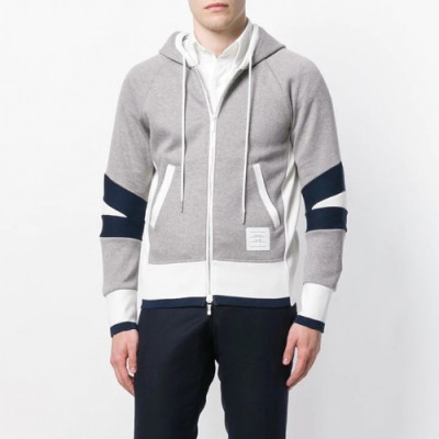Thom Browne 2019 Mens Casual Zip-up Hood Jackets - 톰브라운 남성 캐쥬얼 집업 후드 자켓 Tho0121x.Size(s - 3xl).그레이