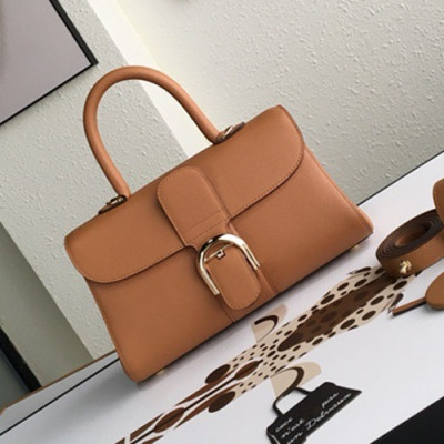 Delvaux 2019 Leather Tote Shoulder Bag,28s CM - 델보 2019 레더 토트 숄더백,DVB0210.28s CM,카멜