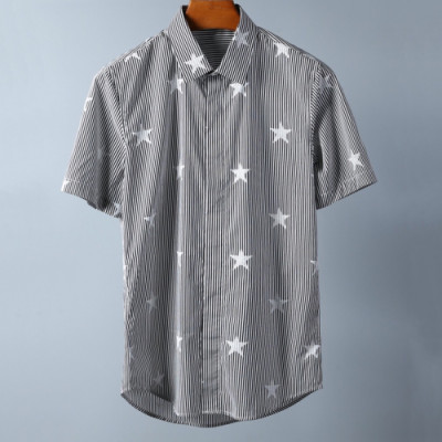 Givenchy 2019 Mens Star Cotton Short Sleeved Tshirt - 지방시 남성 스타 코튼 반팔티셔츠 Giv0154x.Size(m - 3xl).그레이