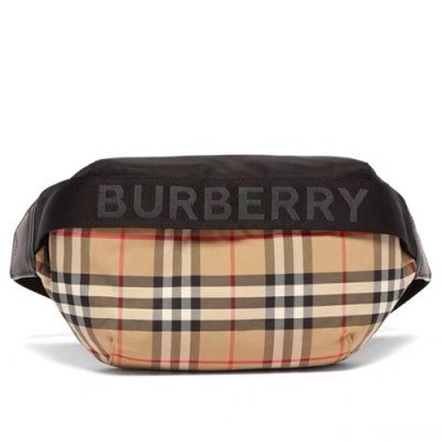 Burberry 2019 Nylon Belt Bag , 31cm - 버버리 2019 나일론 남여공용 벨트백 ,BURB0265,31cm,브라운