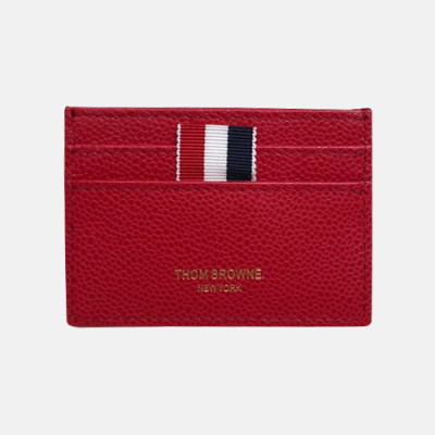 Thom Browne 2019 Leather Card Purse - 톰브라운 2019 레더 남여공용 카드 퍼스 TBW0015,레드
