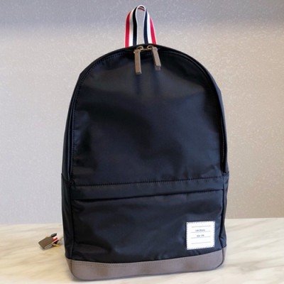 Thom Brown 2019 Nylon Back Pack ,41CM - 톰브라운 2019 나일론 남성용 백팩 THOB0034,41CM,블랙