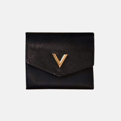 Louis Vuitton 2019 Ladies Very Wallet - 루이비통 2019 여성용 베리 반지갑 LOUW0137.Size(12cm).블랙