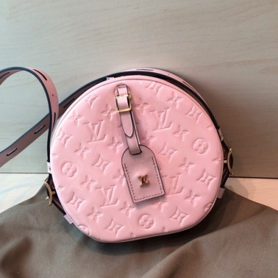 Louis Vuitton 2019 Boite Chapeau Souple Bag,20cm - 루이비통 2019 부아트 샤포 수플 백 M53999,LOUB1295 ,20cm,핑크