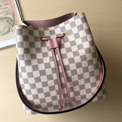 Louis Vuitton NeoNoe  Bucket Bag,26cm - 루이비통 네오노에 버킷백  M44022,LOUB1317 ,26cm,화이트+핑크