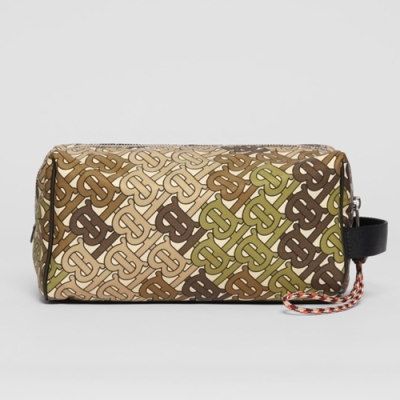 Burberry 2019 Nylon Pouch Bag, 24cm - 버버리 2019 나일론 남여공용 파우치백 ,BURB0291,24cm,카키