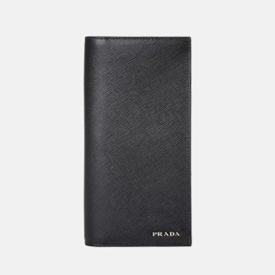 Prada 2019 Mens Saffiano Leather Wallet 2MV836 - 프라다 남성 사피아노 레더 장지갑 PRAW0078.19CM.블랙