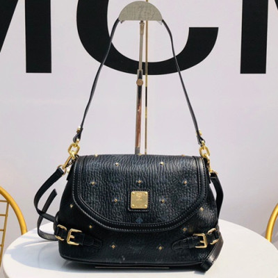 MCM 2019 Visetos Shoulder Cross Bag,26.5cm - 엠씨엠 2019 여성용 비세토스 숄더 크로스백 MCMB0282, 26.5cm,블랙