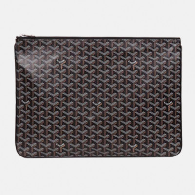 Goyard 2019 PVC Clutch Bag,40CM - 고야드 2019 PVC 남여공용 클러치백,GYB0119,40CM,블랙