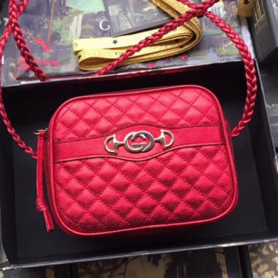 Gucci 2019 Laminated Leather Women Shoulder Bag ,17CM - 구찌 2019 라미네이트 레더 여성용 숄더백,GUB0622,17CM,레드