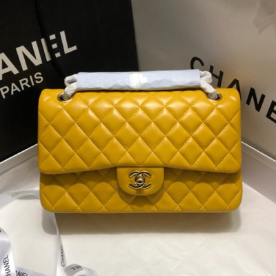 Chanel Women Chain Shoulder Bag 1112 ,25CM - 샤넬 여성용 체인 숄더백 1112 - CHAB0751,25CM,옐로우