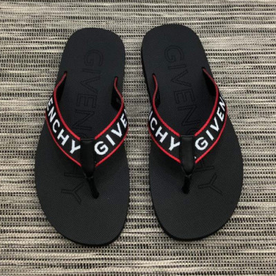 Givenchy 2019 Mens Logo Flip-flap - 지방시 남성 로고 슬리퍼 Giv0163x.Size(240 - 275).레드