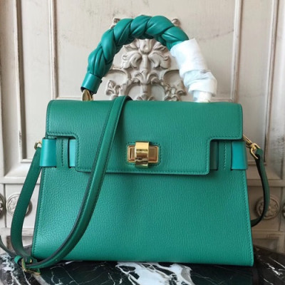 MiuMiu 2019 Tote Shoulder Bag,28cm - 미우미우 2019 토트 숄더백,5BA054, MIUB0277, 28cm,그린