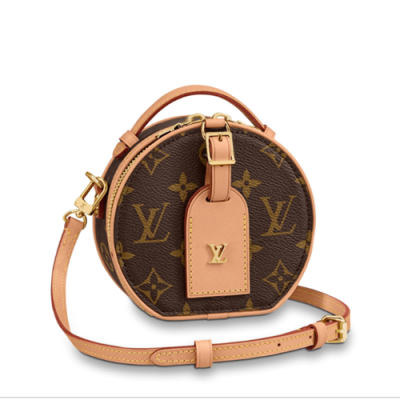 Louis Vuitton 2019 Mini Boite Chapeau Shoulder Cross Bag,13cm - 루이비통 2019 미니 부아트 샤포 숄더 크로스백 M44699 ,LOUB1360,13cm,브라운