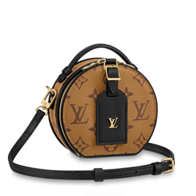 Louis Vuitton 2019 Mini Boite Chapeau Shoulder Cross Bag,13cm - 루이비통 2019 미니 부아트 샤포 숄더 크로스백 M44699 ,LOUB1361,13cm,브라운