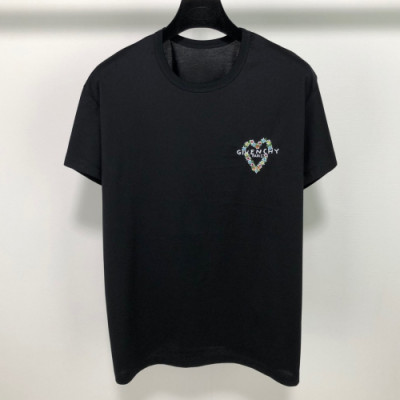 Givenchy 2019 Mm/Wm Logo Oversize Cotton Short Sleeved Tshirt - 지방시 남자 로고 오버사이즈 코튼 반팔티 Giv0184x.Size(xs - 2xl).블랙