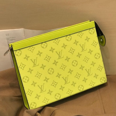 Louis Vuitton Pochette Voyage Monogram Clutch Bag,26/33cm - 루이비통 포쉐트 보야지 모노그램 남여공용 클러치백 M61692,LOUB1368,26cm/33cm,옐로우