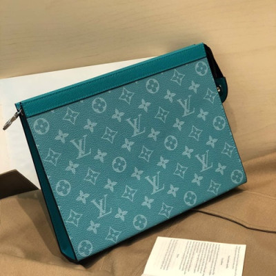 Louis Vuitton Pochette Voyage Monogram Clutch Bag,26/33cm - 루이비통 포쉐트 보야지 모노그램 남여공용 클러치백 M61692,LOUB1370,26cm/33cm,청색