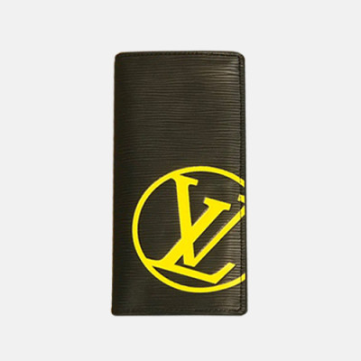 Louis Vuitton 2019 Epi Brazza Wallet M63511 - 루이비통 2019 에삐 브라짜 남여공용 장지갑 LOUW0155.Size(19cm).블랙