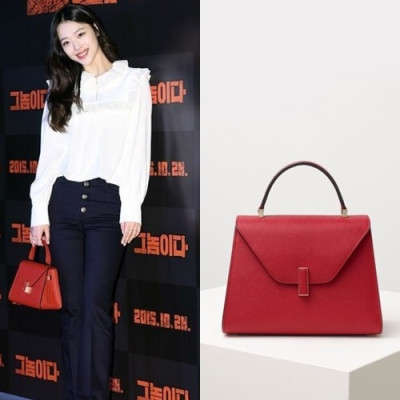 Valextra 2019 Epsom Leather Tote Shoulder Bag,18/22/26/30CM - 발렉스트라 2019 엡송 레더 토트 숄더백,VALB0051,18/22/26/30CM,레드 - 설리