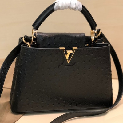 Louis Vuitton 2019 Capucines Leather Tote Shoulder Bag,21/27/31cm - 루이비통 2019 카푸신 레더 토트 숄더백  M95393,LOUB1421 ,21/27/31cm,블랙