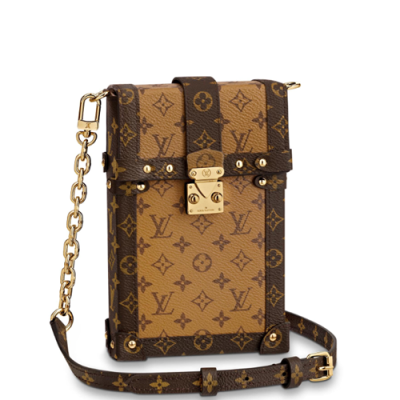 Louis Vuitton 2019 Chian Shouder Cross Bag / Phone Bag,20cm - 루이비통 2019 체인 숄더 크로스백/폰백 ,M63913,LOUB1451,20cm,카멜