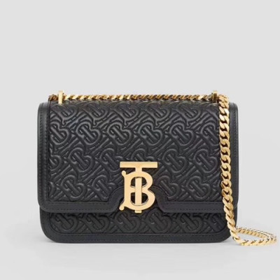 Burberry 2019 TB Shoulder Bag, 21cm - 버버리 2019 TB 여성용 숄더백,BURB0311,21cm,블랙