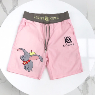 Loewe 2019 Mens Logo Casual Training Half Pants - 로에베 남성 캐쥬얼 로고 트레이닝 반바지 Loe0064x.Size(s - l).베이비핑크