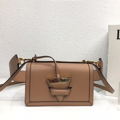 Loewe 2019 Barcelona Small Shoulder Bag, 18.5CM - 로에베 2019 바르셀로나 스몰 숄더백 ,10159-LOEB0037,18.5CM, 베이지핑크