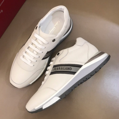 Ferragamo 2018 Mens Leather sneakers/Running Shoes - 페레가모 남성 레더 스니커즈/런닝화 Fer0289x.Size(240 - 270).그레이