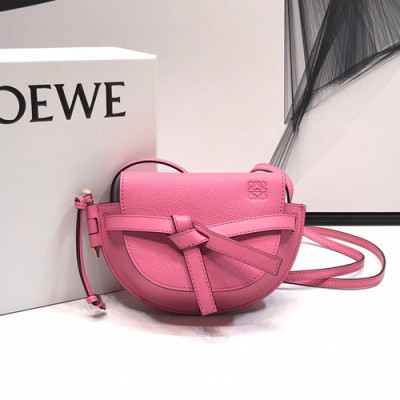 Loewe 2019 Gate Mini Shoulder Bag, 15CM - 로에베 2019 게이트 미니 숄더백 ,LOEB0233,15CM, 핑크
